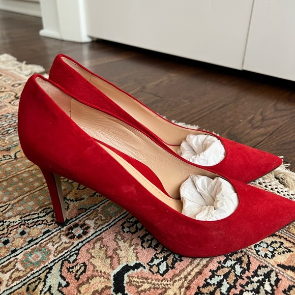 Marion Parke Classic 85mm Pumps, Size 10, Classic Red - Picture 4 of 9